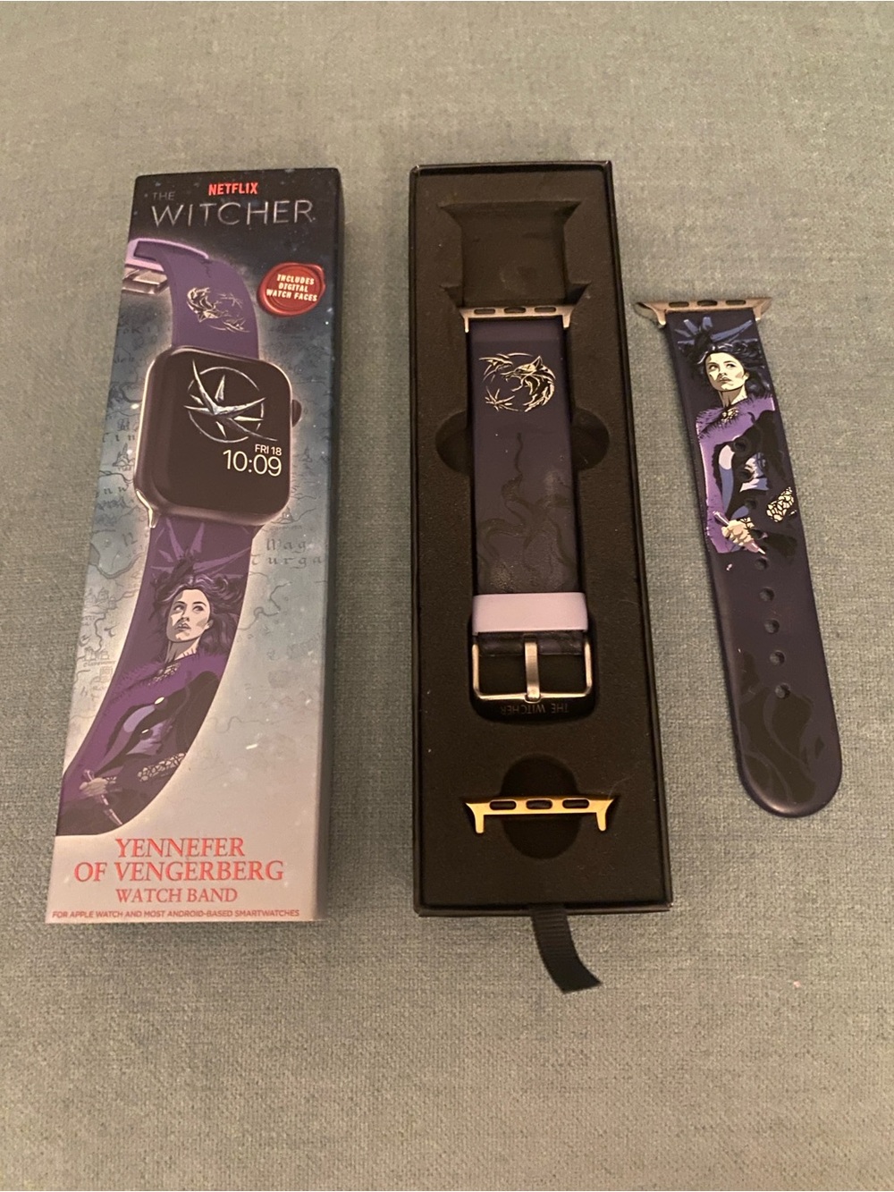 Apple Watch Band MobyFox Netflix Witcher Watch Sizes SE Series 1-7 Android